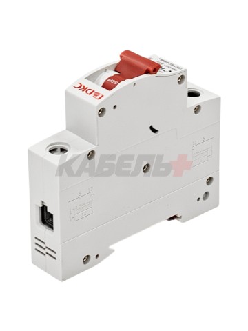 Автоматический выключатель YON max типа MD63N, 6кА, 1 полюс, хар-ка C, 16А DKC