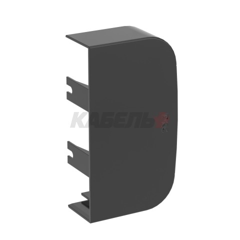 Заглушка 90х50 мм, черная DKC