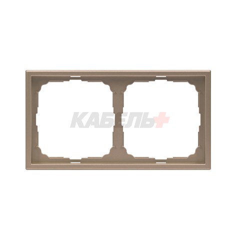 ARTGALLERY 2-постовая РАМКА, универсальная, ШАМПАНЬ