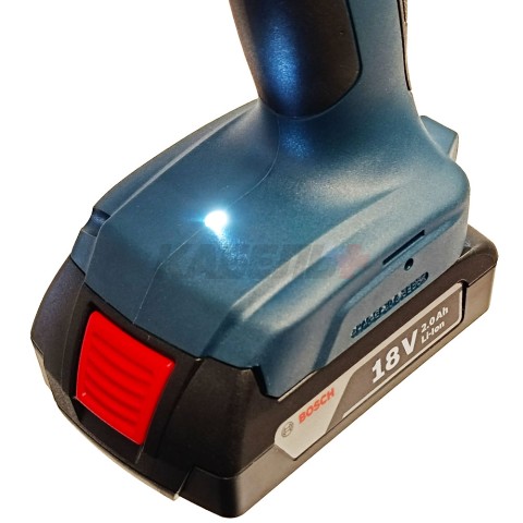 Шуруповерт GSR 185 LI аккумуляторный (50Nm / 2*2,0 Ah / BL / Кейс), BOSCH