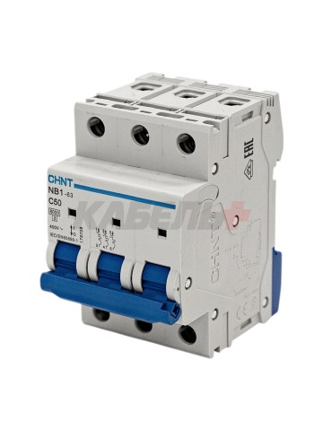 Авт. выкл. NB1-63 3P 50A 6kA х-ка C (DB) (R)