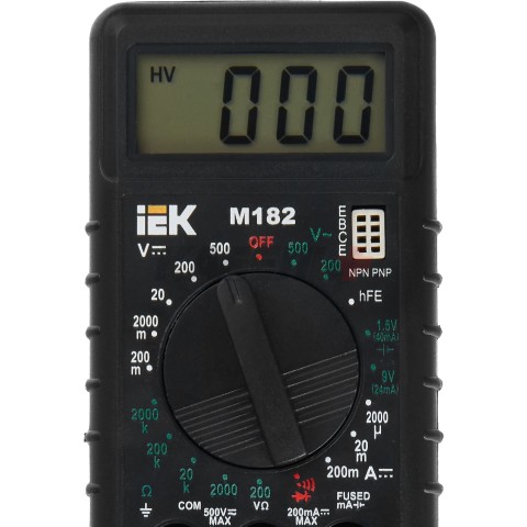 Мультиметр цифровой Compact M182 IEK