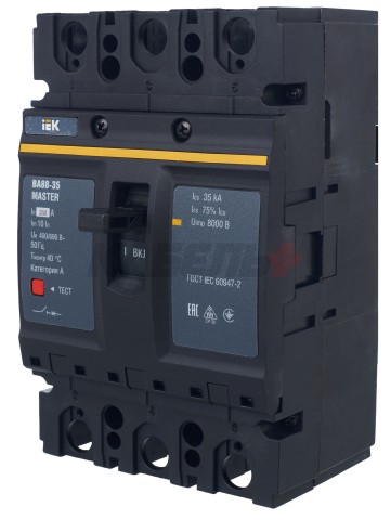 Выключатель автоматический ВА88-35 3Р 250А 35кА MASTER IEK