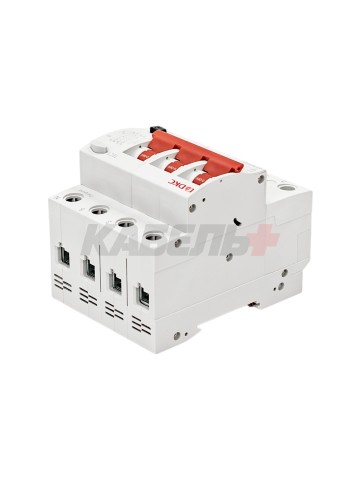 Дифавтомат YON max типа MDR, 3P+N, 30mA, 16A, хар-ка C, 6kA, тип A DKC