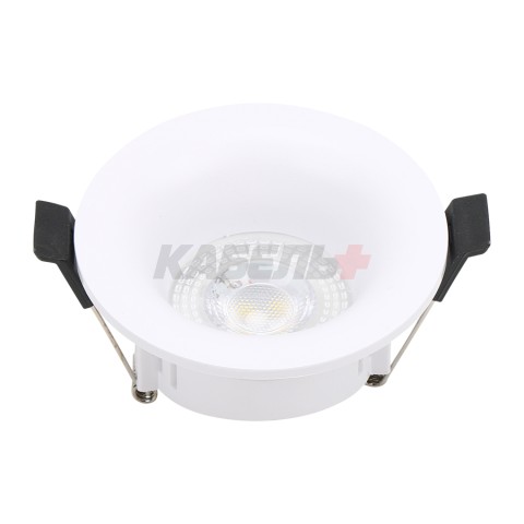 Встраиваемый светильник General GCL-MR16-R-WHITE Компакт Круглый Белый