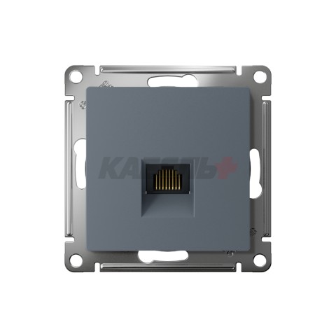 ATLASDESIGN РОЗЕТКА компьютерная RJ45 кат. 5e, механизм, ГРИФЕЛЬ