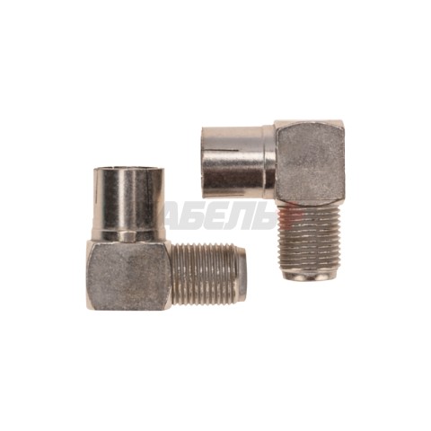 Переходник угловой гнездо F – гнездо TV PROconnect