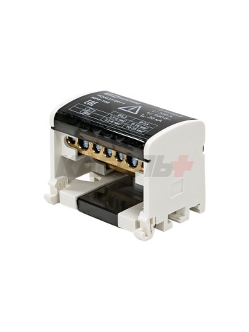 Модульный распределительный блок на DIN-рейку МРБ-100 2П 100А 2х7 групп TDM