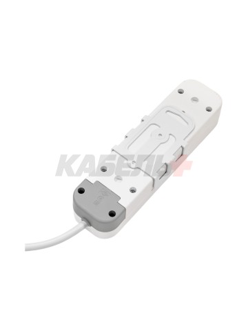 EL-BI,Myra,удлинитель 4гн3м с/з белый,527-010203-421