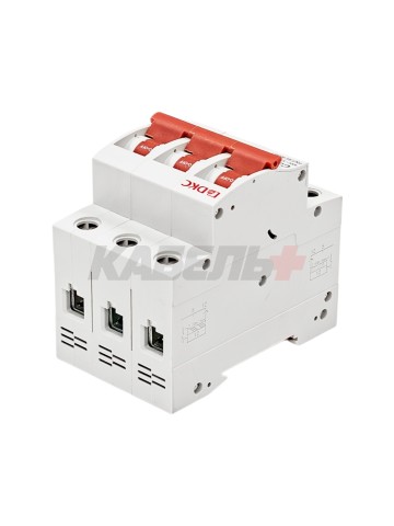 Автоматический выключатель YON max типа MD63S, 4,5кА, 3 полюса, хар-ка C, 50А DKC