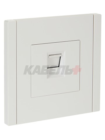 FORTE&PIANO Розетка компьютерная RJ45 кат.6 FP231 белый IEK