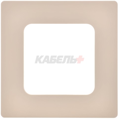 FLITE Рамка 1-местная РУ-1-К-ФлЛ льняной IEK