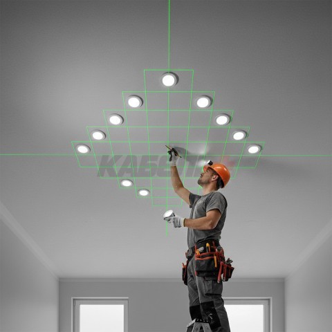 Нивелир лазерный Progressor 1 (Зеленый / 30/60 м / сетка 60 ячеек / +- 0,2 мм/м / Чехол), CONDTROL