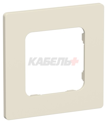 FLITE Рамка 1-местная РУ-1-К-ФлСл сливочный IEK