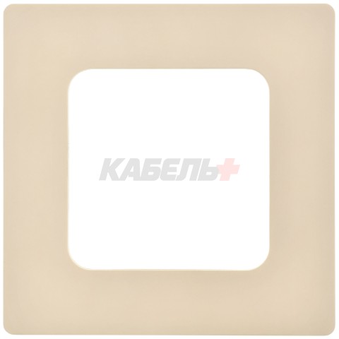 FLITE Рамка 1-местная РУ-1-К-ФлСл сливочный IEK