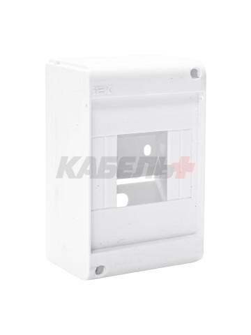 UNION Mini Корпус пластиковый КМПн-4 IP20 без двери белый IEK