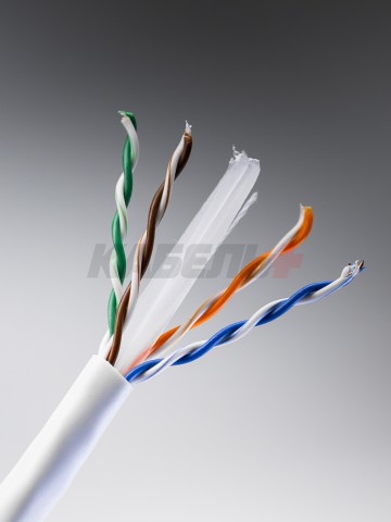 ITK Витая пара U/UTP кат.6 4х2х23AWG solid PVC серый (305м)