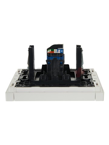 FORTE&PIANO Розетка компьютерная RJ45 кат.6 FP231 белый IEK