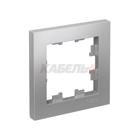 ATLASDESIGN 1-постовая РАМКА, АЛЮМИНИЙ