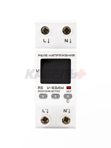 Реле напряжения RE V-63A W