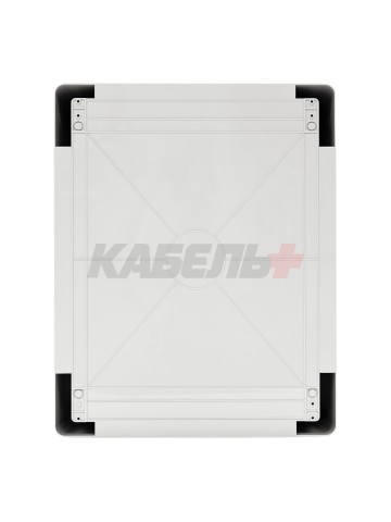 ПАНЕЛЬ ABS С ПЛАСТИКОВОЙ ПРОЗРАЧНОЙ КРЫШКОЙ 40X50X24