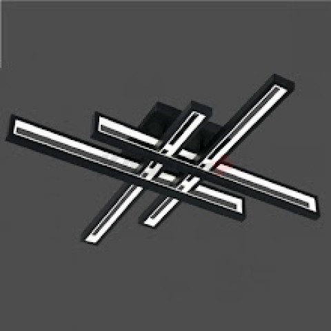 Светильник H77285/2+2 212Вт черный