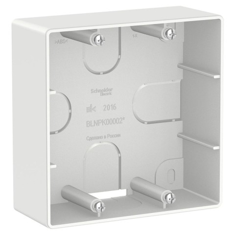 Коробка подъемная для силовых розеток Schneider Electric Blanca BLNPK000021 Белый