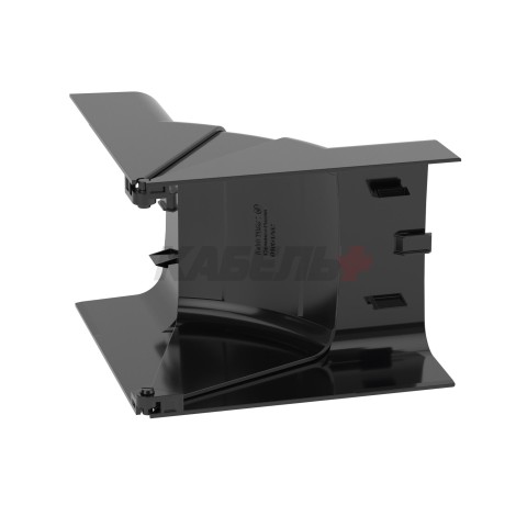 Угол внутренний 90х50 мм, изменяемый черный DKC