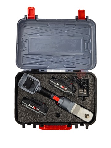 Аккумуляторный угловой гайковерт бесщеточный E0127 ProfiPower CNDTW-18B (Li-ion-2шт, 2.0Ач, 400Нм, З/У, в коробке)