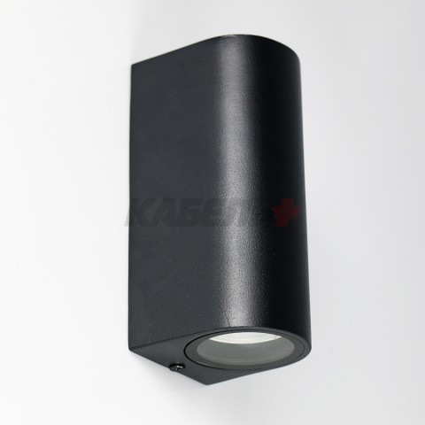 Фасадный светильник GWL-2MR16-GU10-R-IP65 BLACK