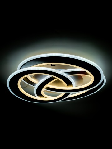 Светильник H26080/490 204Вт белый/черный