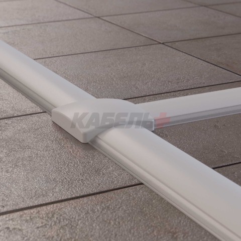 Напольный канал 75х17 мм CSP-F, белый DKC