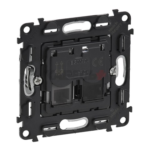 Valena In'Matic - Розетка RJ11+RJ45 UTP CAT6