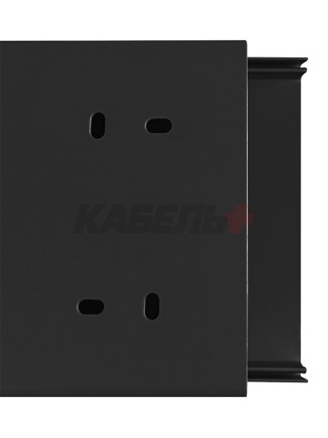Кабель-канал 100х60 (2 м) чёрный TDM