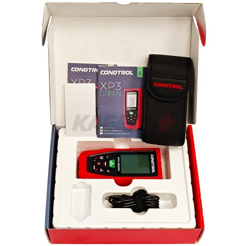 Дальномер лазерный XP3 Green (Зеленый / 120 м/ +- 1.5 мм / 3хAAA Ni-MH / Чехол), CONDTROL