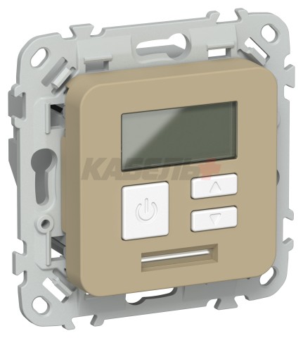 FLITE Термостат электронный с дисплеем 16А Т-ФлХ хаки IEK