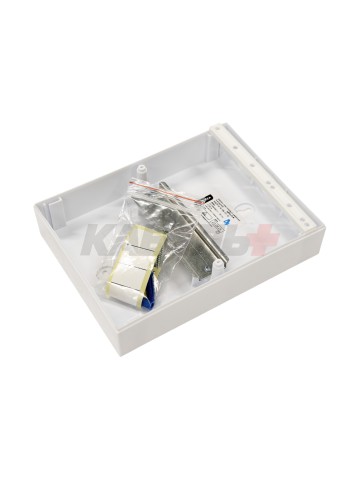 Корпус пластиковый ЩРН-П-6 черн. прозр. дверь IP41 GENERICA