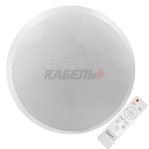 Светильник потолочный с/д General GSMCL-066-Smart-96-R Saturn 96Вт 3000-6500К 6700Лм 450х60мм с пультом (800307).