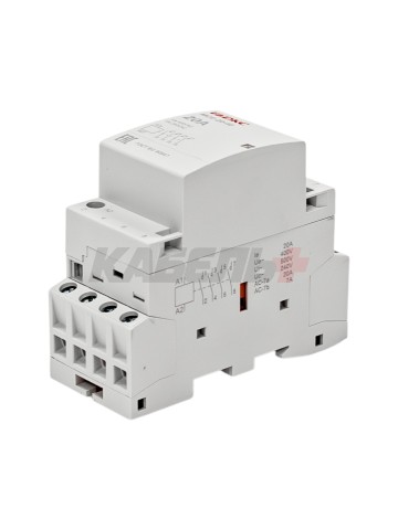 Контактор модульный YON max типа MCE, 4P, 20A, 240В, 4НО DKC