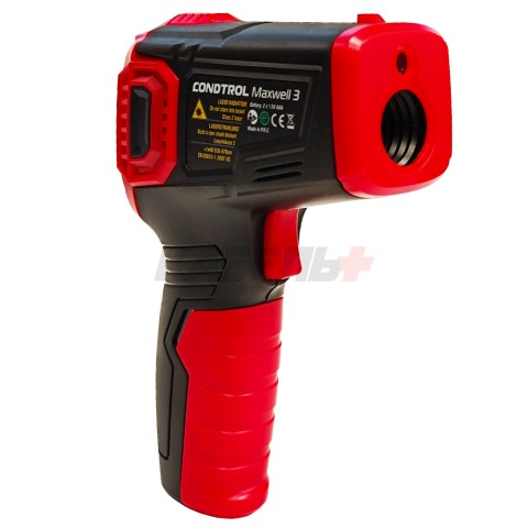 Пирометр инфракрасный Maxwell 3 (Красный / -30 С ... +380 С / +-2 С / 2*ААА), CONDTROL