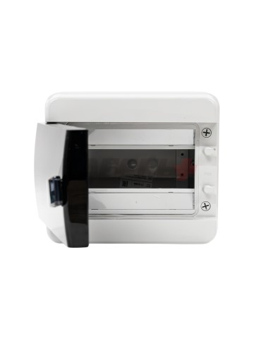 TEKFOR Корпус пластиковый КМПн-8 IP65 черная прозрачная дверь IEK