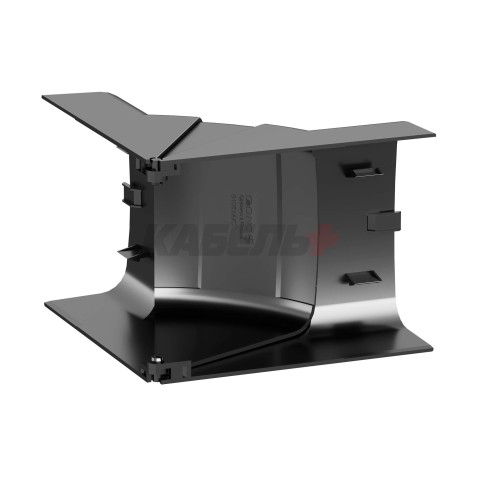 Угол внутренний 110х50 мм, измен. черный DKC