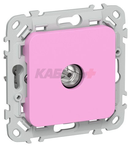 FLITE Розетка TV экранированная оконечная тип M РТВм-1-1-1-ФлПр пурпурный IEK