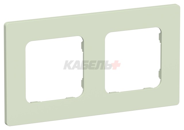 FLITE Рамка 2-местная РУ-2-К-ФлП панг IEK