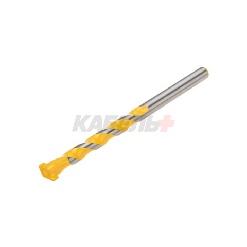 Сверло по бетону 10х120мм, цилиндрический хвостовик KRANZ