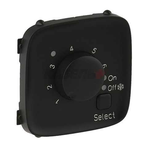 Valena Allure - Лицевая панель для термостата для теплых полов, антрацит