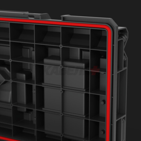 Ящик для инструментов Qbrick System ONE Longer Technik ,черный