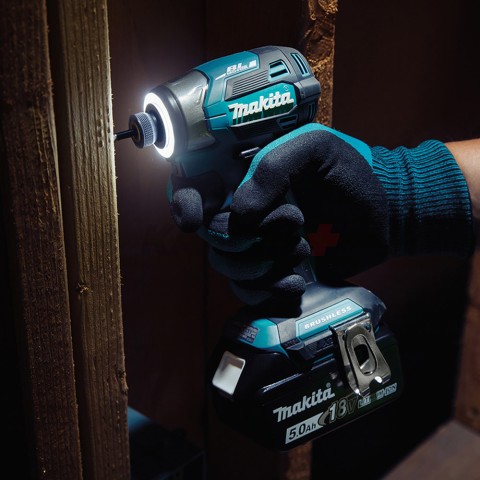 Шуруповерт ударный DTD173RTJ аккумуляторный (18V / 2*5,0Ah / 180Nm / MakPac 2), MAKITA, арт: DTD173RTJ