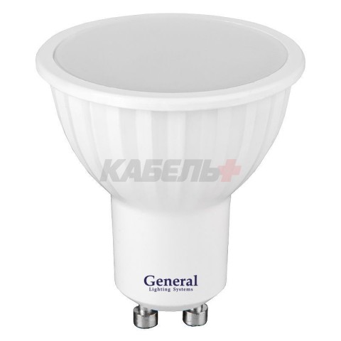 Лампа Светодиодная General GLDEN-MR16-10-230-GU10-4500 1/10/100