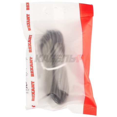 Провод ПГВА 1х1,50мм², черный, бухта 100м REXANT